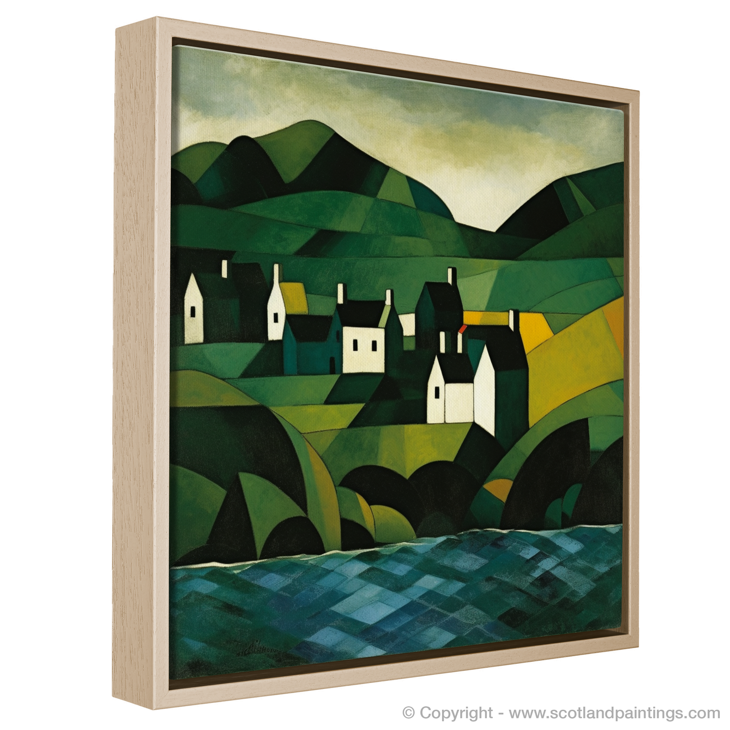 Isle of Islay Dreamscape: An Abstract Rendition of Scottish Charm