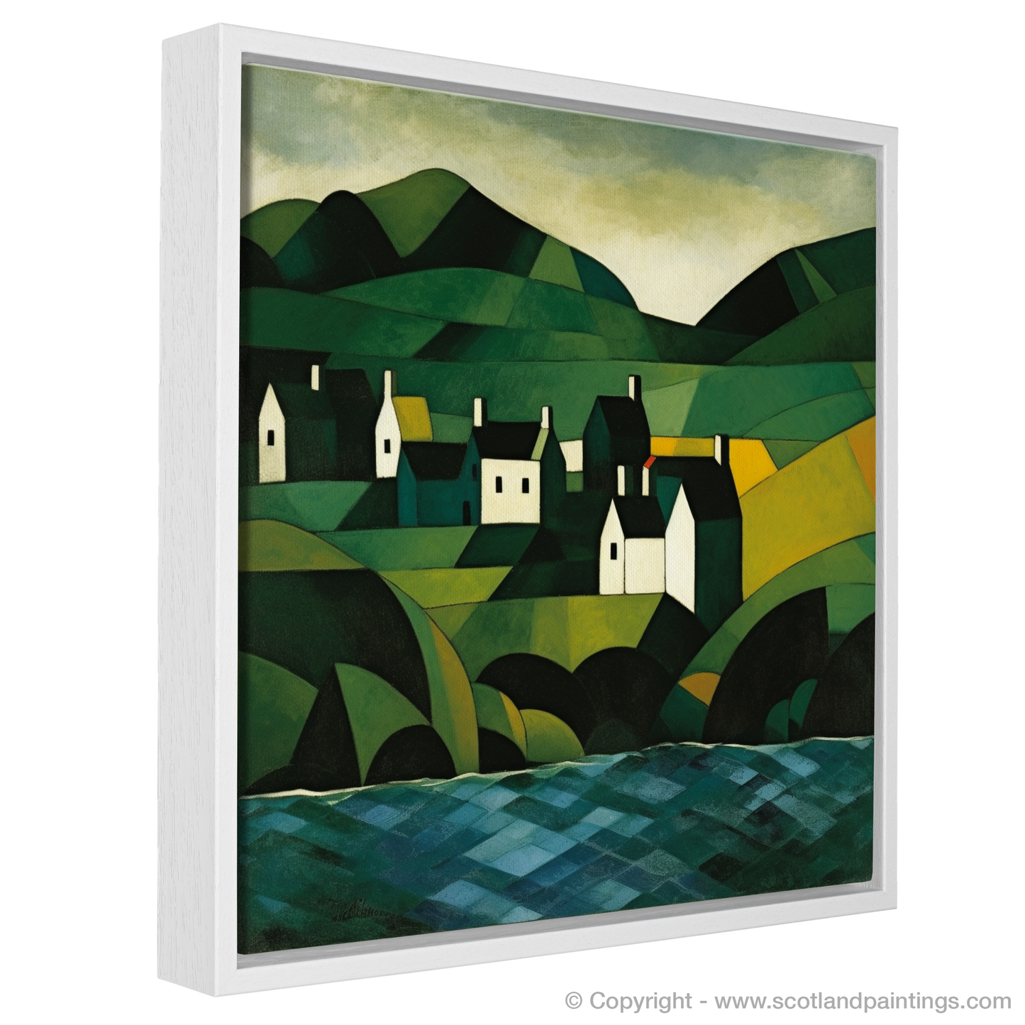 Isle of Islay Dreamscape: An Abstract Rendition of Scottish Charm