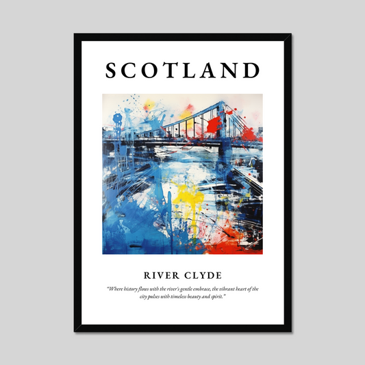 Poster of River Clyde, Scotland.