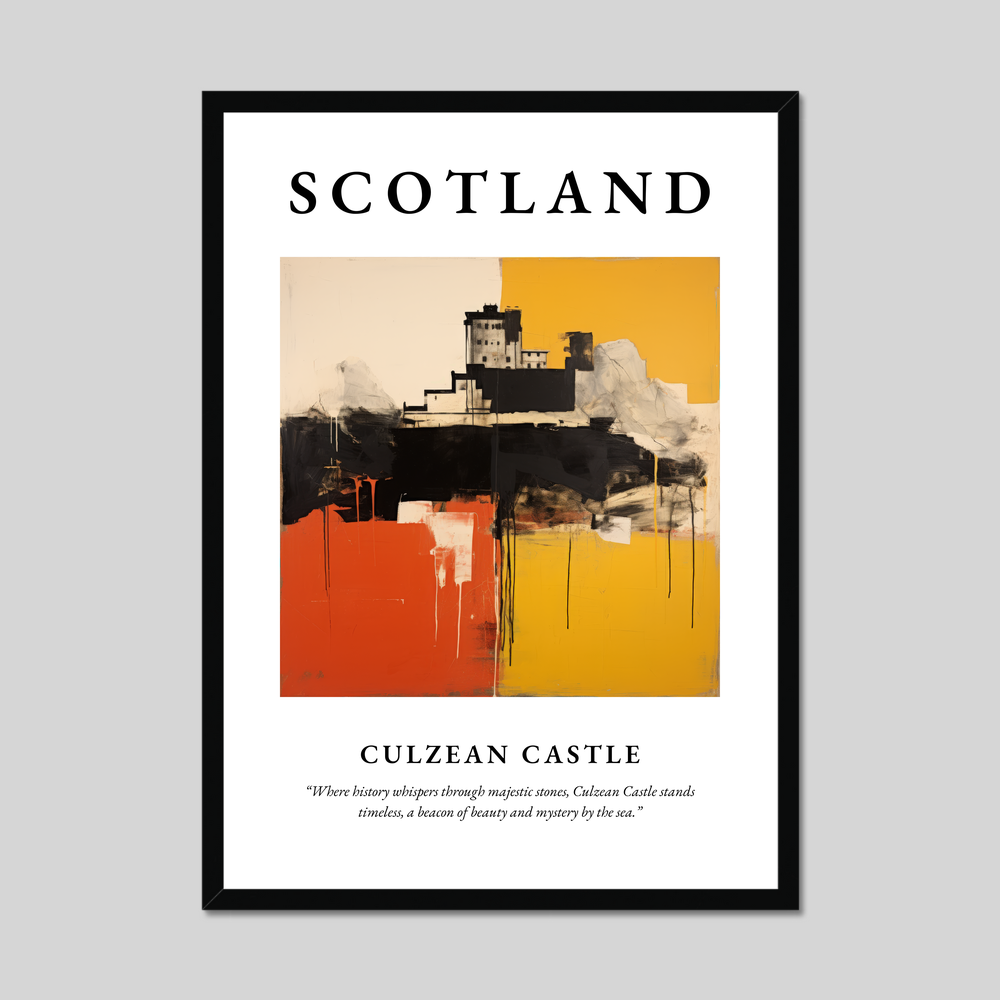 Poster of Culzean Castle, Scotland.