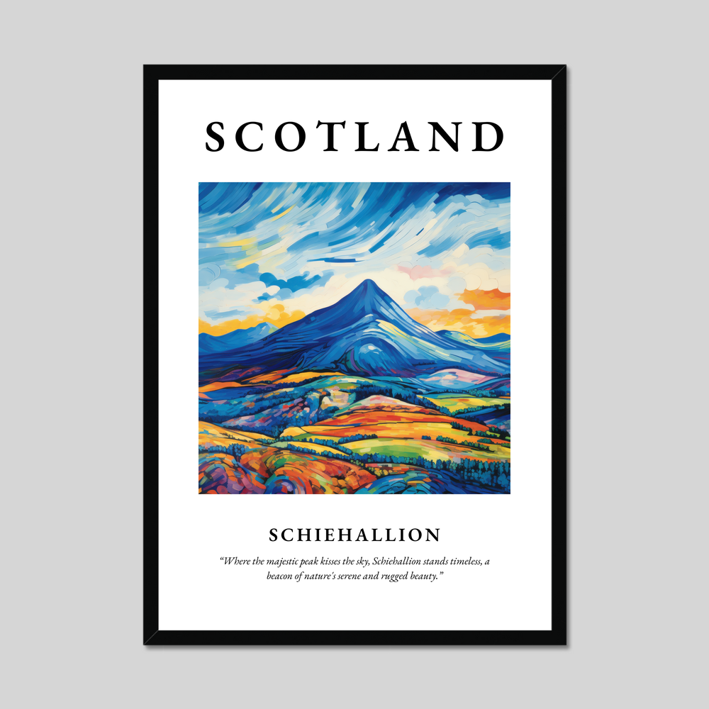 Poster of Schiehallion, Scotland.