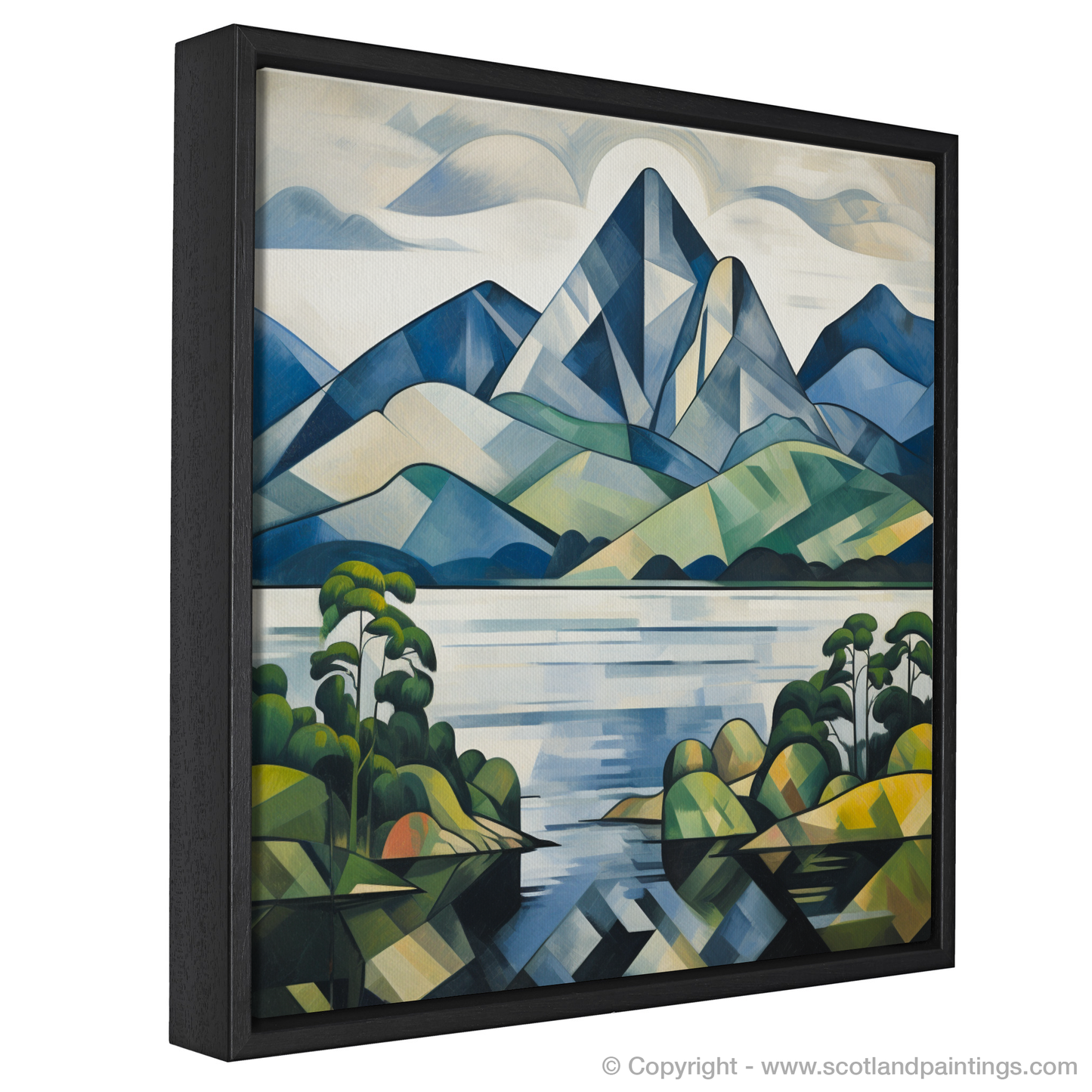 Cubist Rhapsody of Ben Lomond