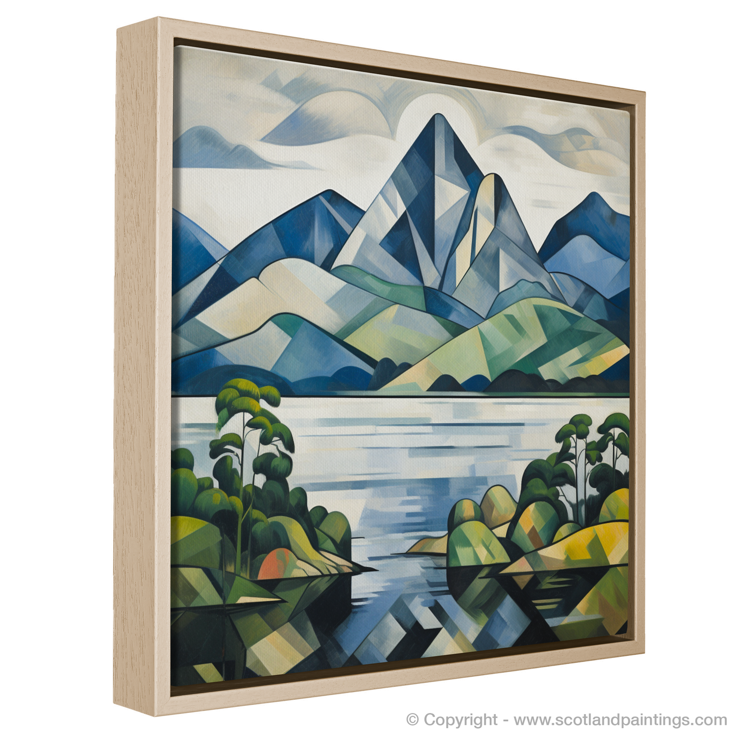 Cubist Rhapsody of Ben Lomond