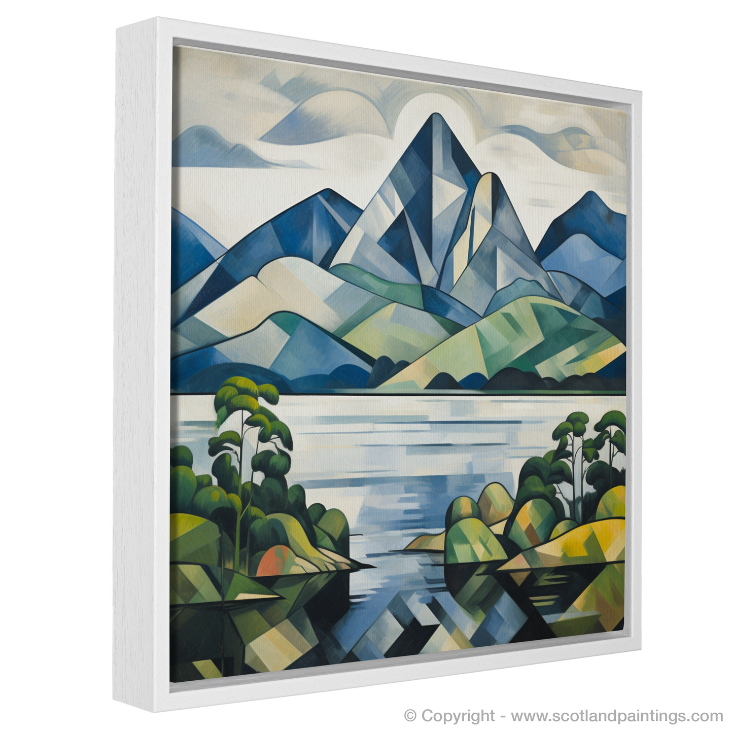 Cubist Rhapsody of Ben Lomond