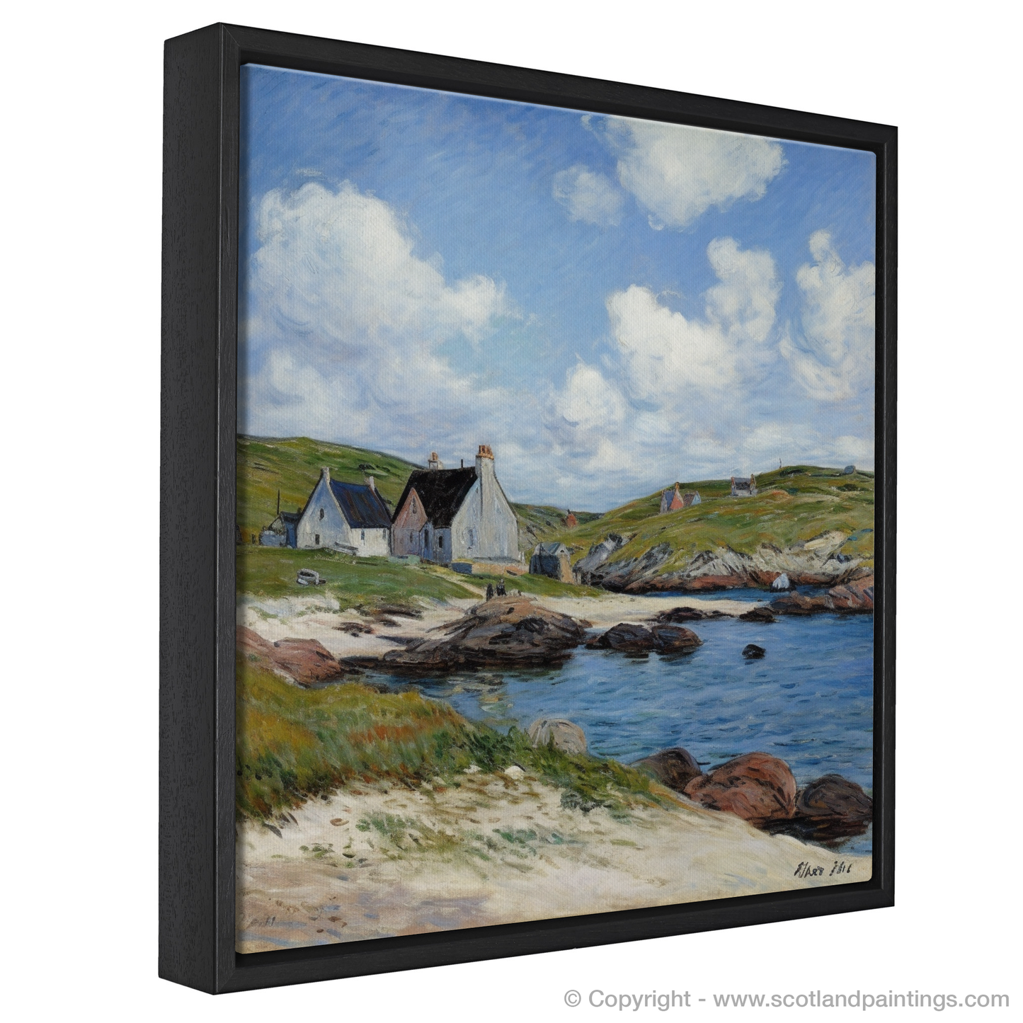 Isle of Lewis Serenity: An Impressionist Coastal Scene