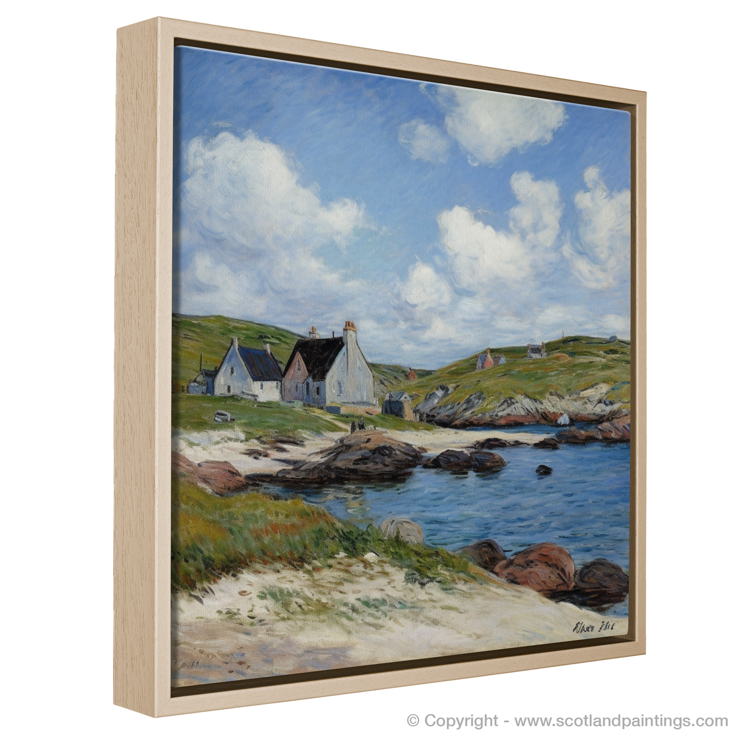 Isle of Lewis Serenity: An Impressionist Coastal Scene