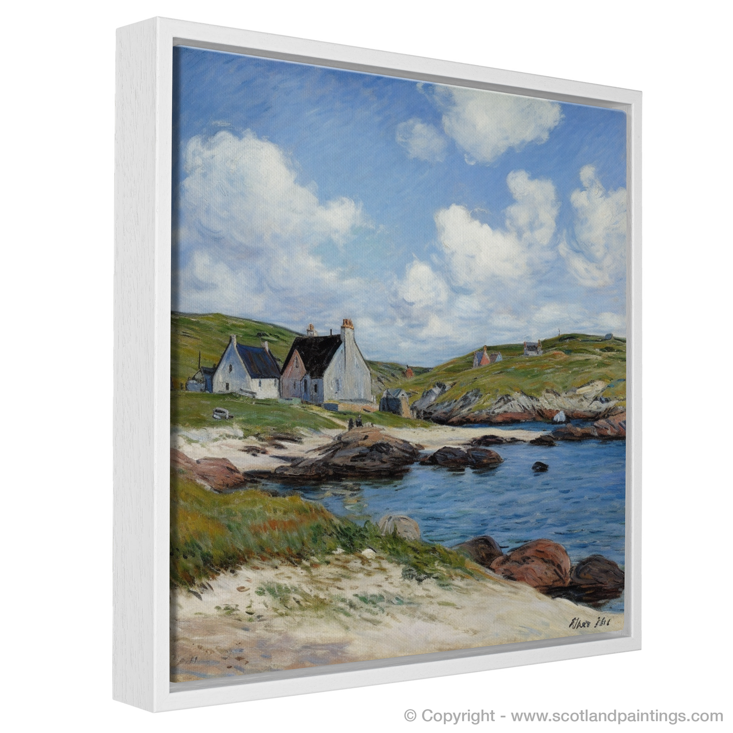 Isle of Lewis Serenity: An Impressionist Coastal Scene