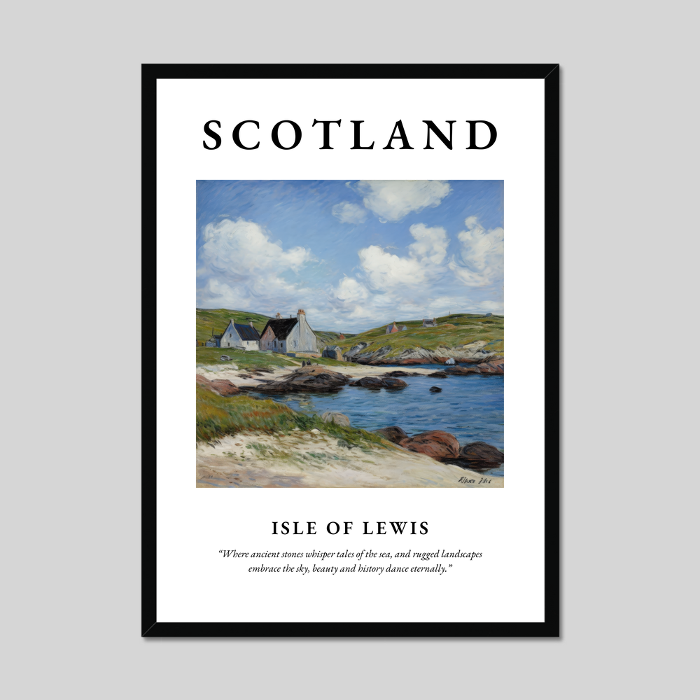 Poster of Isle of Lewis, Scotland.