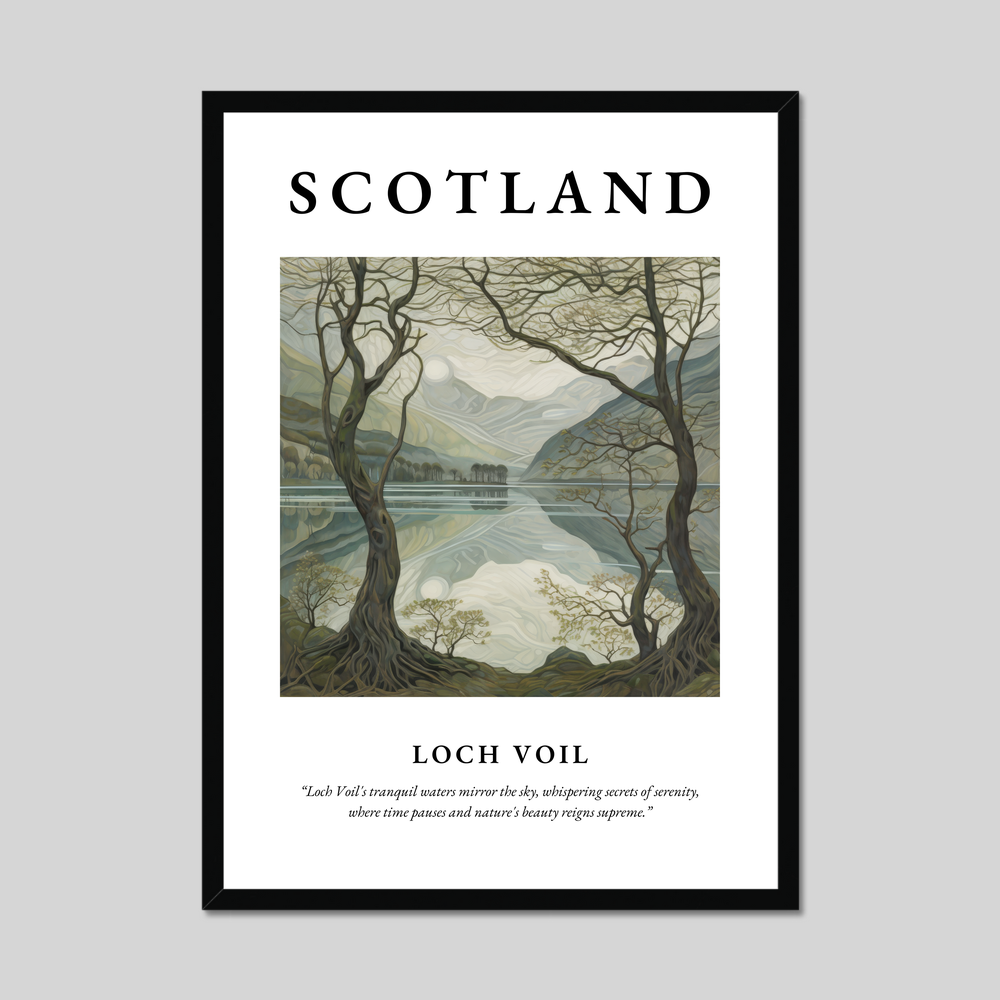 Poster of Loch Voil, Scotland.