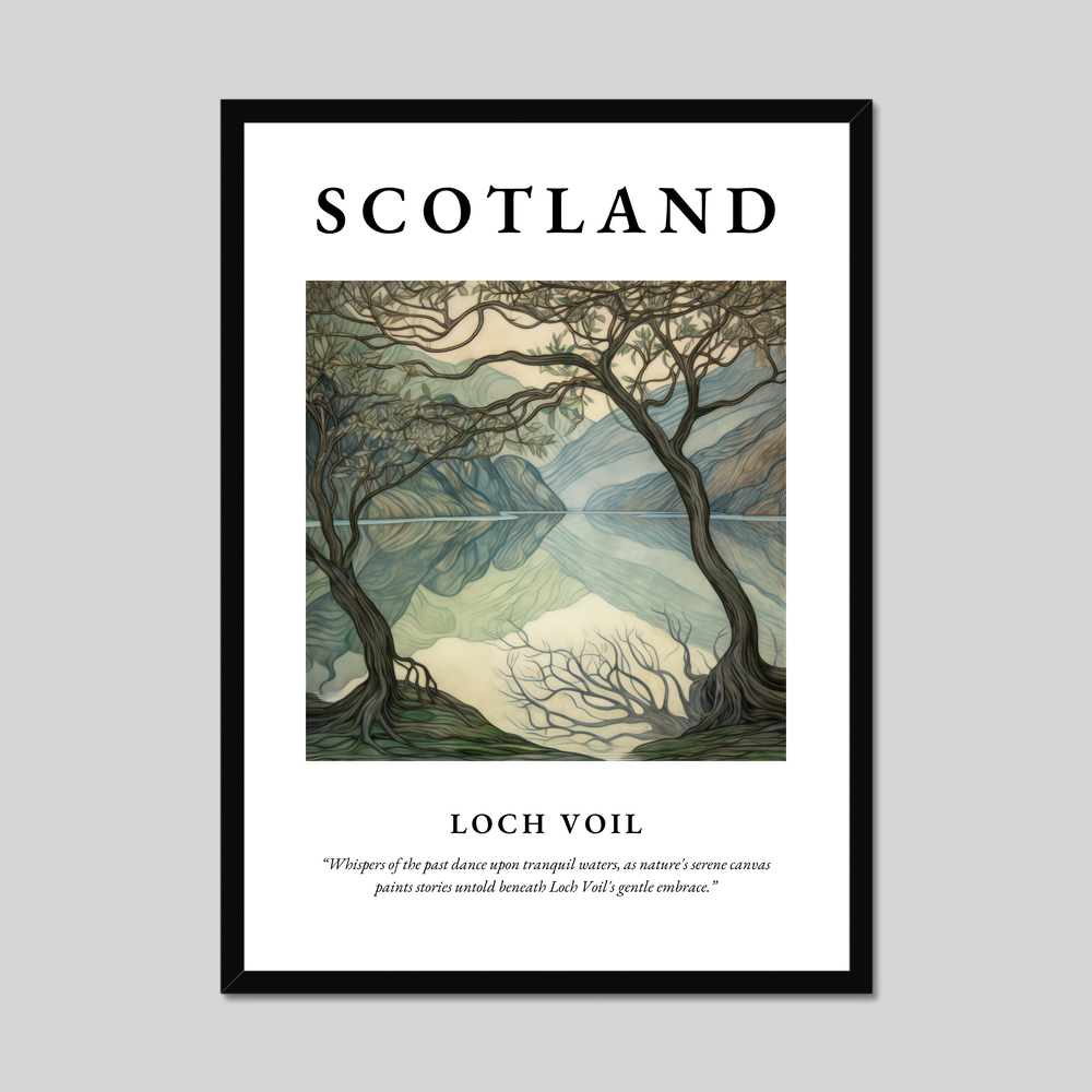 Poster of Loch Voil, Scotland.