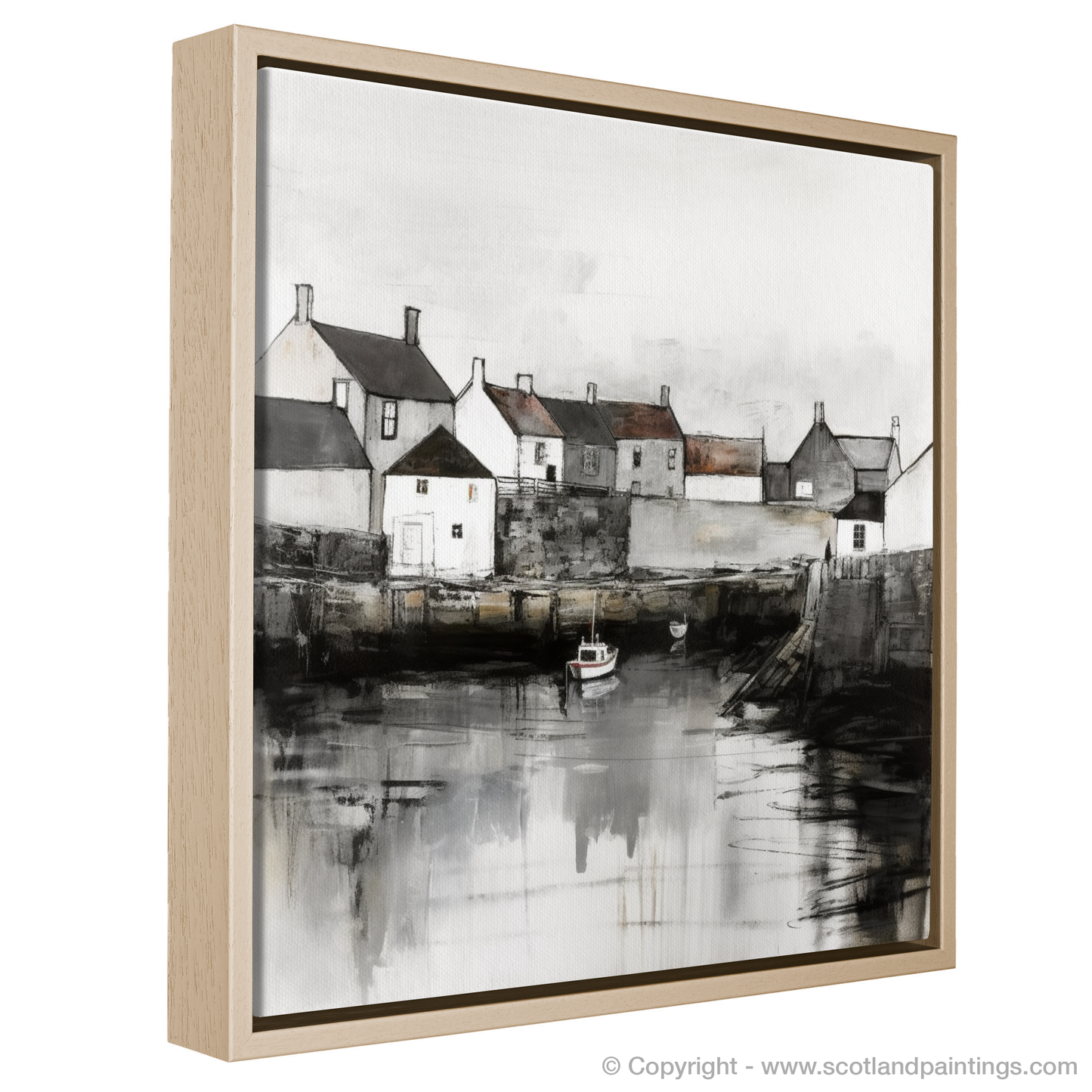 Serene Reflections of Pittenweem Harbour