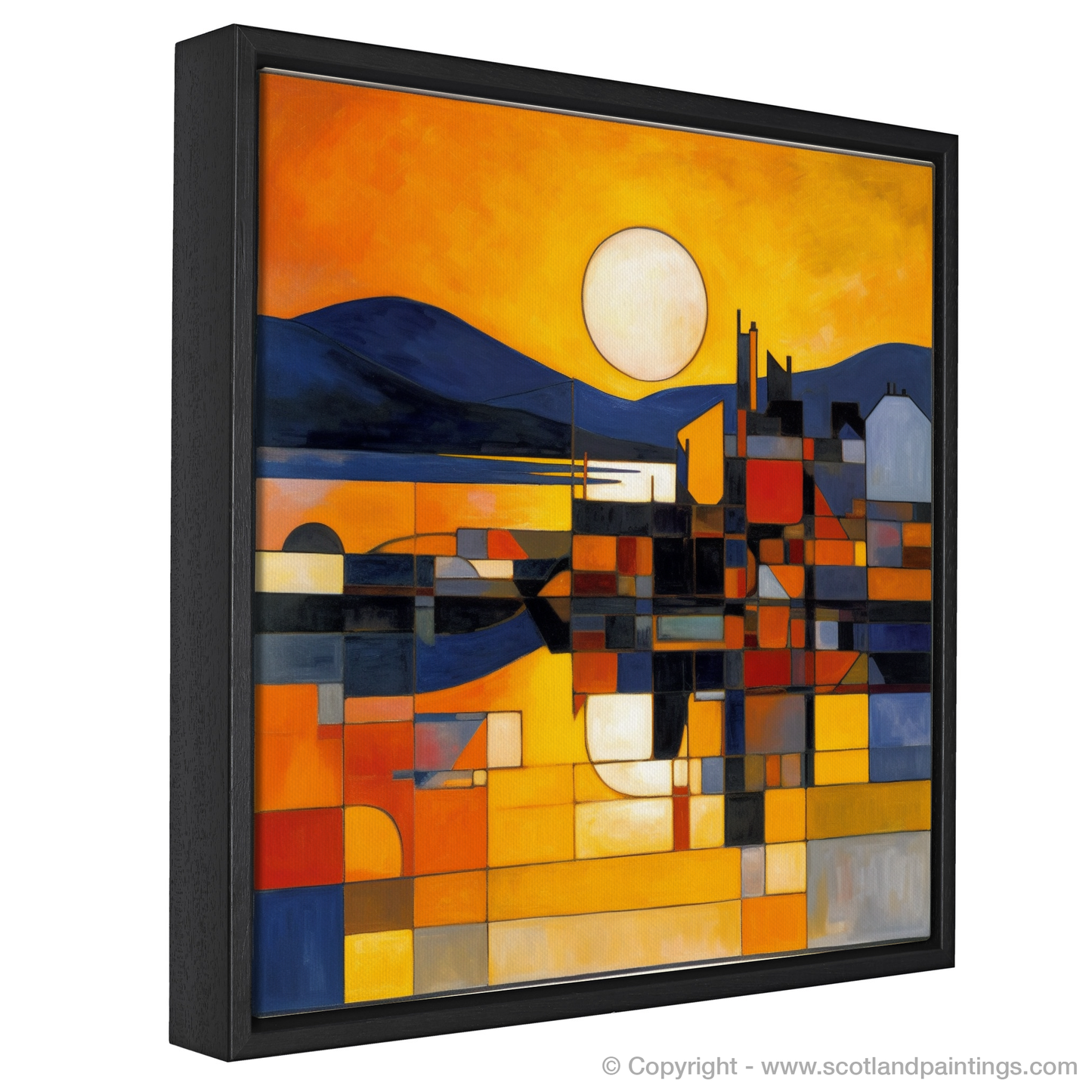 Tayvallich Harbour at Sunset: An Abstract Tapestry of Scottish Serenity