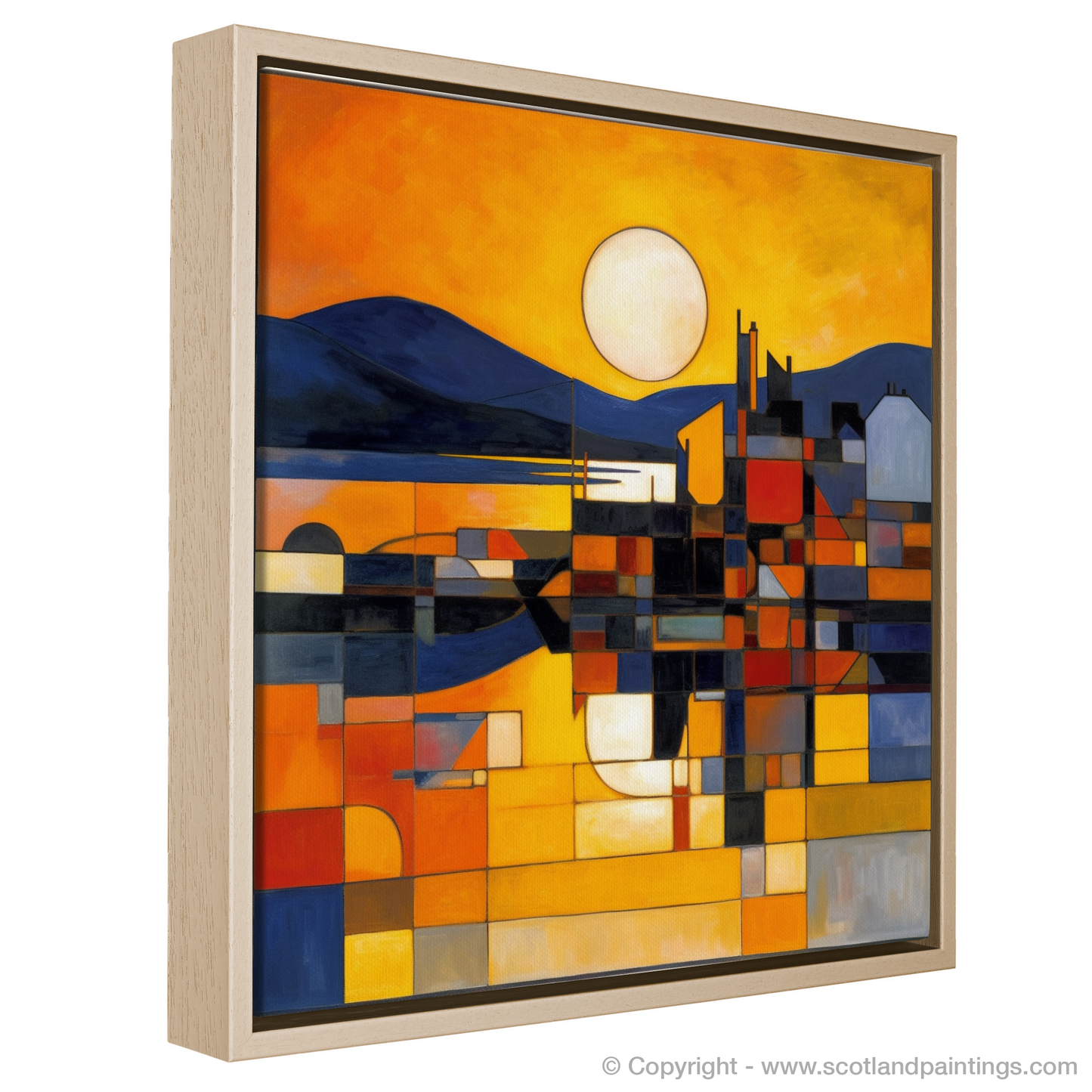 Tayvallich Harbour at Sunset: An Abstract Tapestry of Scottish Serenity