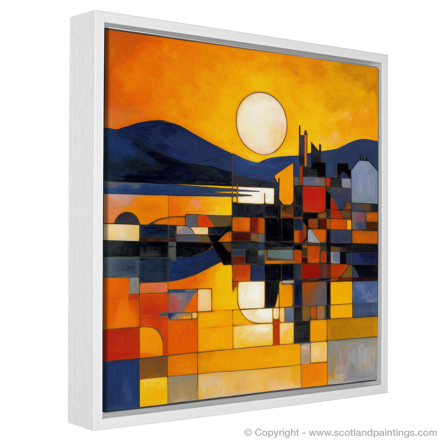 Tayvallich Harbour at Sunset: An Abstract Tapestry of Scottish Serenity