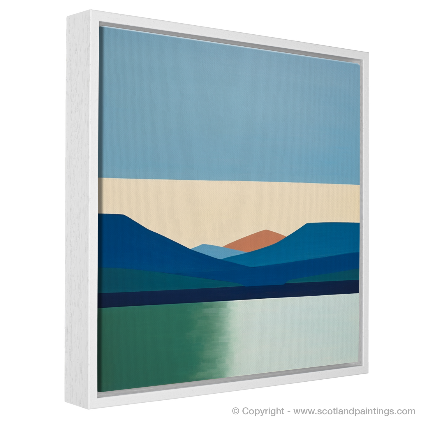 Serenity of Loch Insh: A Minimalist Homage