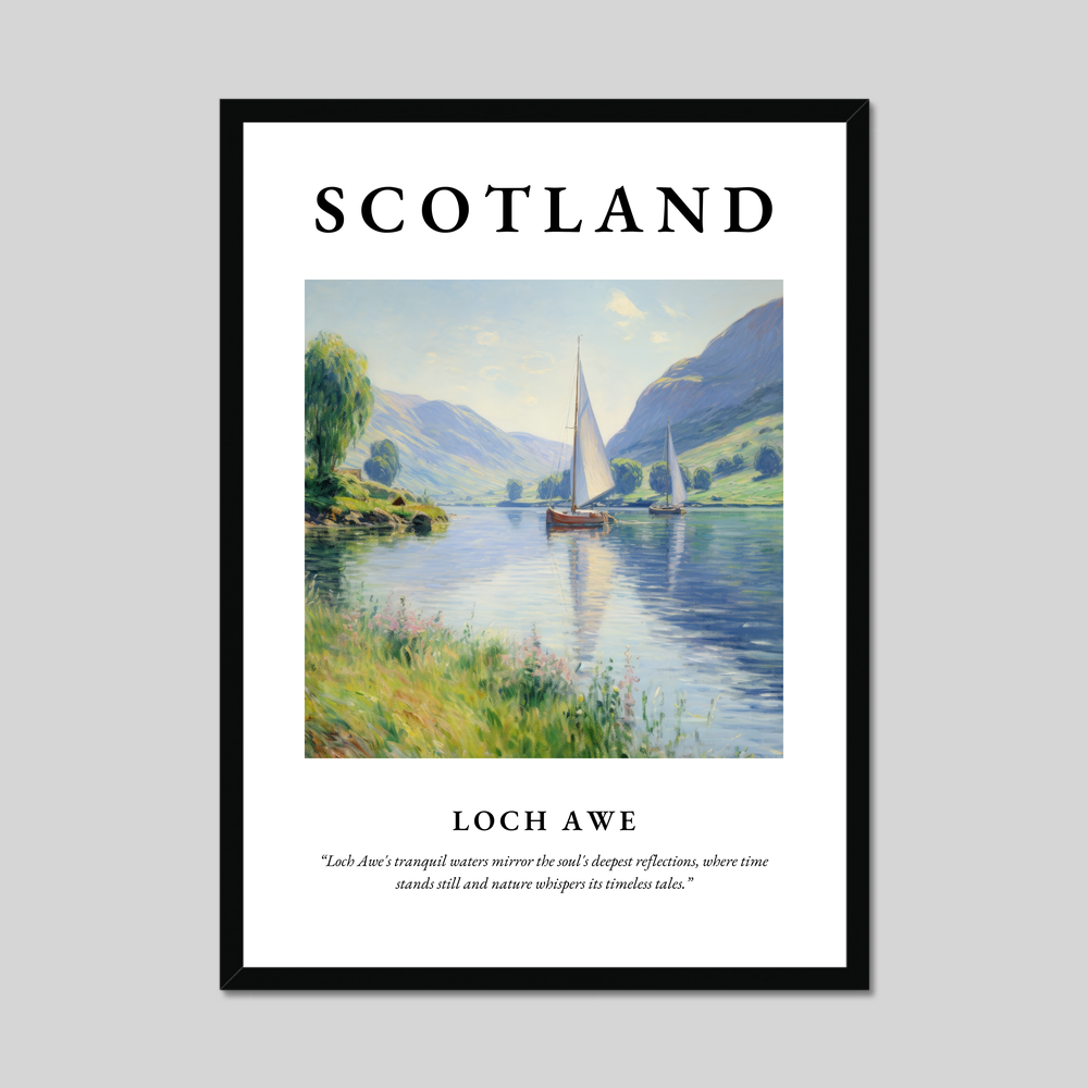 Poster of Loch Awe, Scotland.