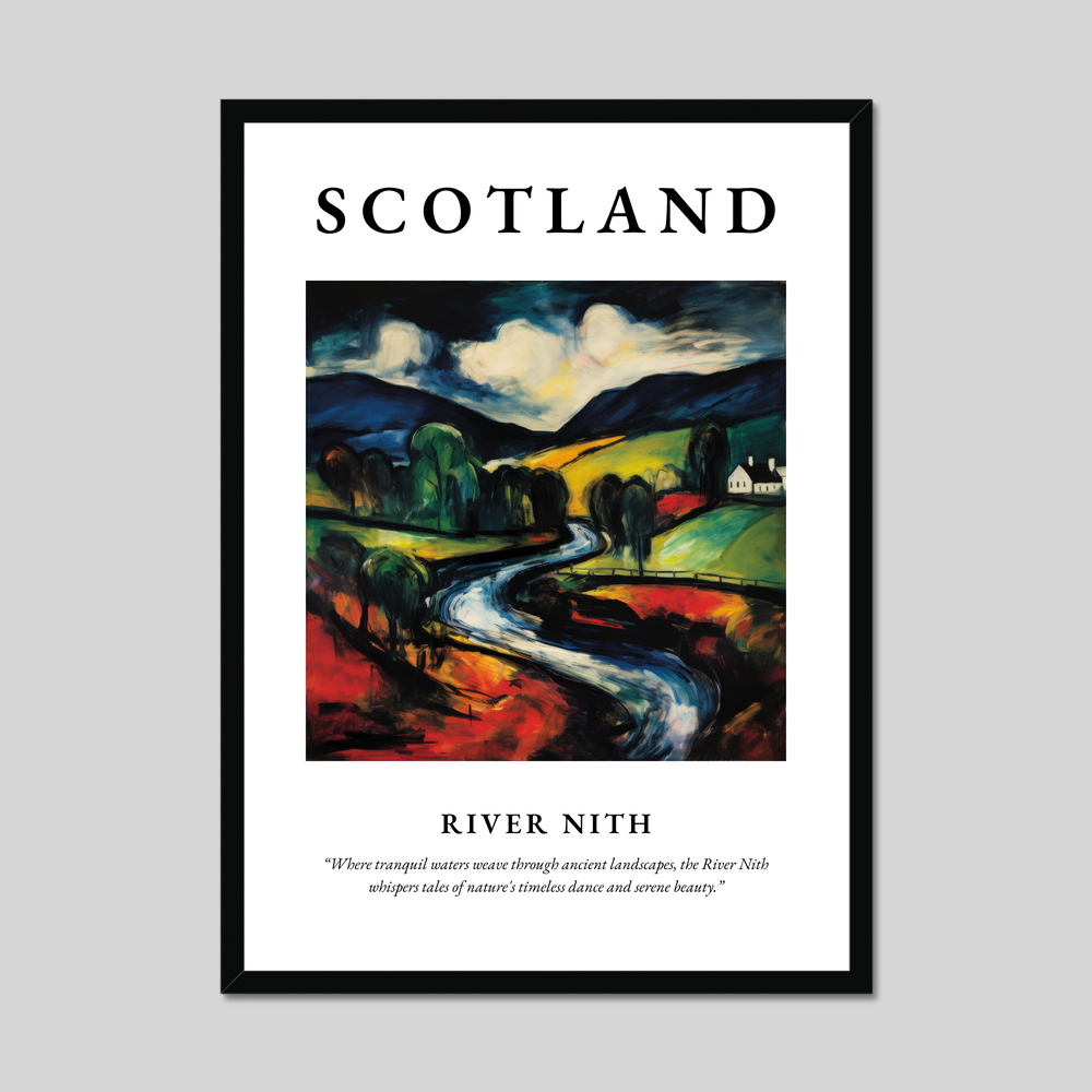 Poster of River Nith, Scotland.