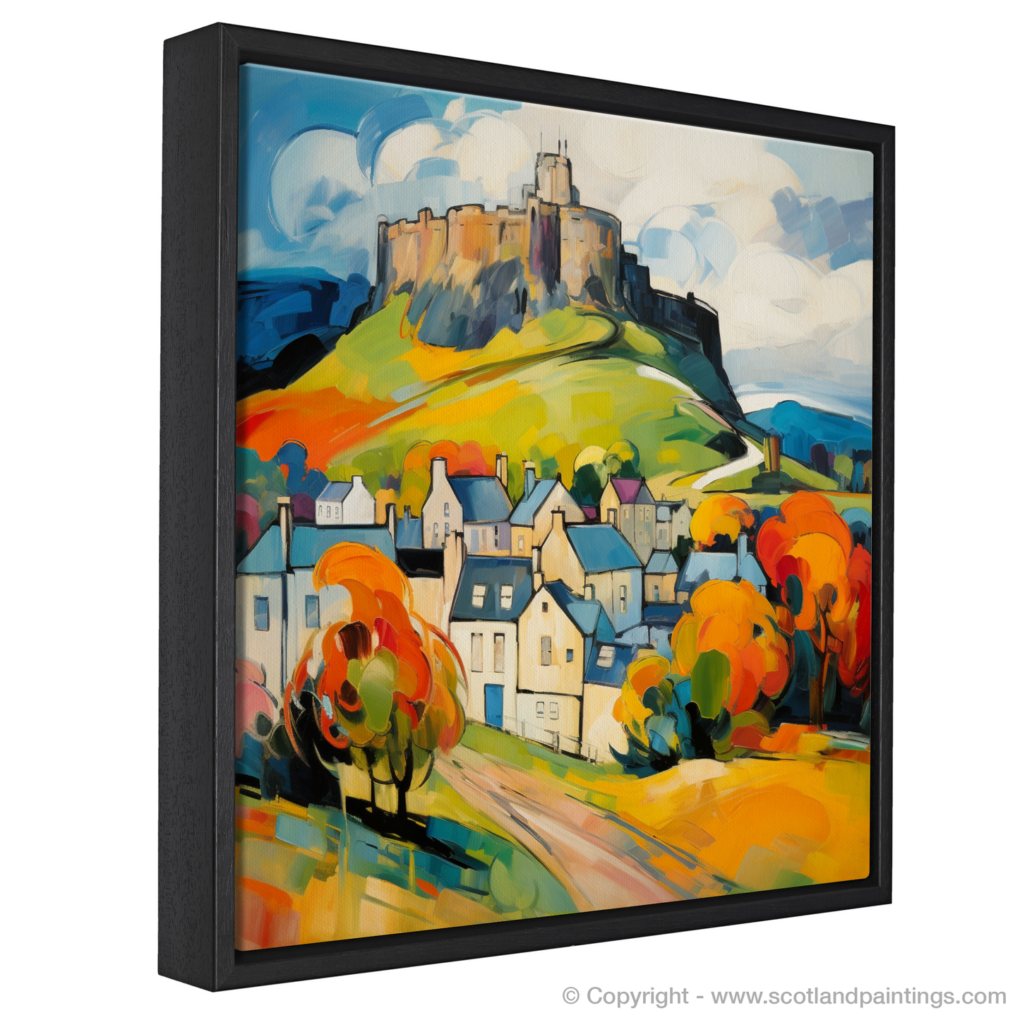 Vibrant Stirling: A Fauvist Ode to Scotland's Heart