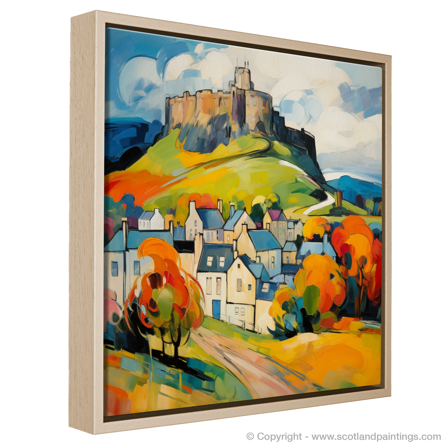 Vibrant Stirling: A Fauvist Ode to Scotland's Heart