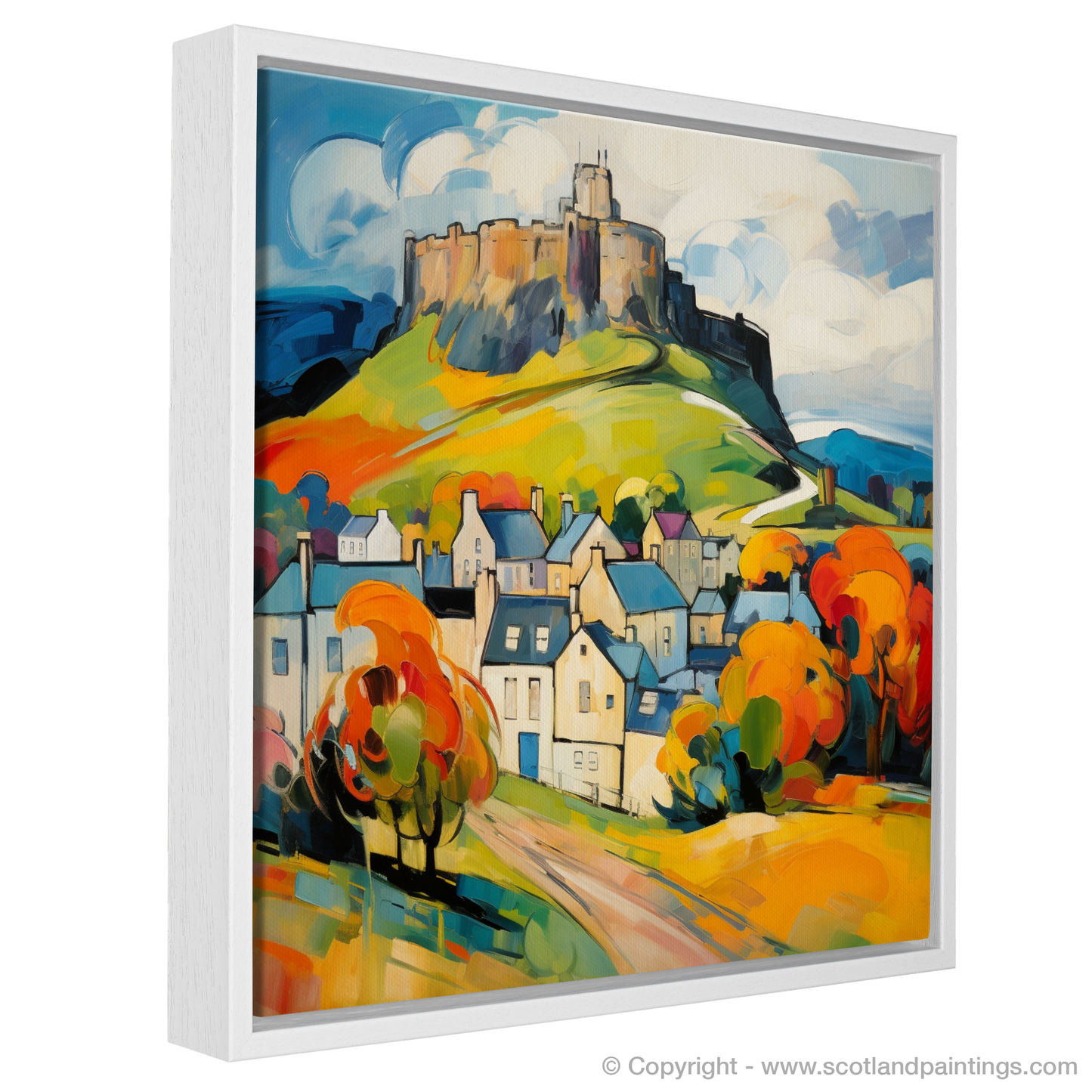 Vibrant Stirling: A Fauvist Ode to Scotland's Heart