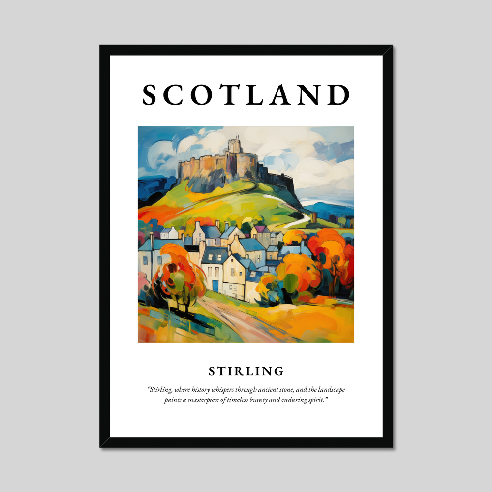 Poster of Stirling, Scotland.