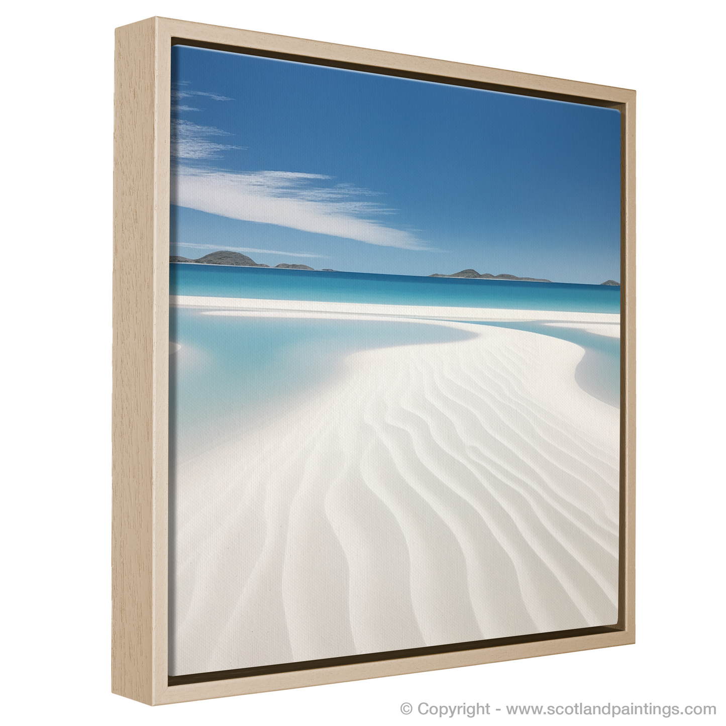 Arisaig Beach Serenity: A Minimalist Ode to Scottish Shores