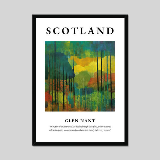 Poster of Glen Nant, Scotland.