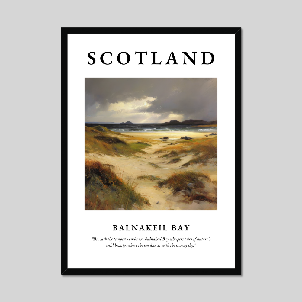 Poster of Balnakeil Bay, Scotland.