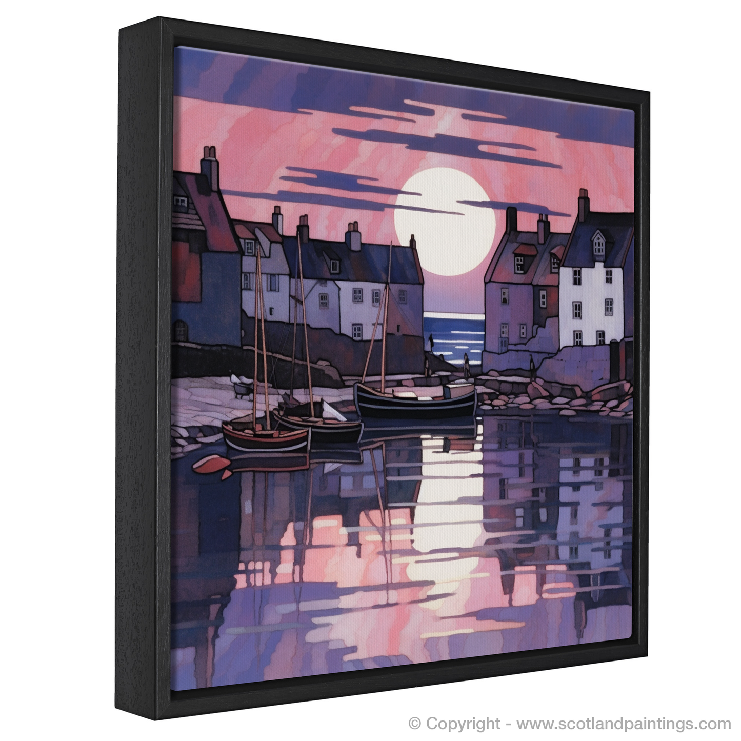 Twilight Serenade at Crail Harbour