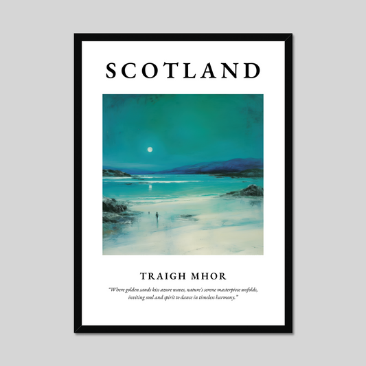 Poster of Traigh Mhor, Scotland.