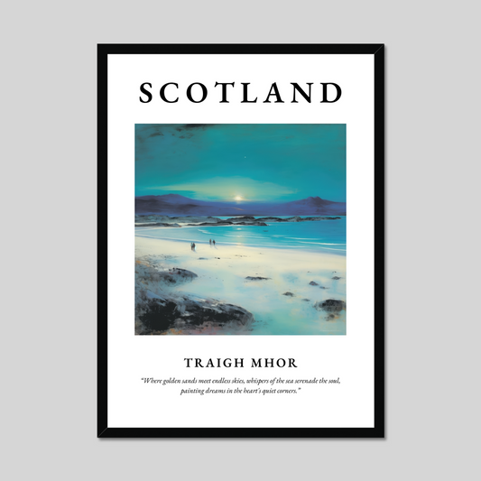 Poster of Traigh Mhor, Scotland.