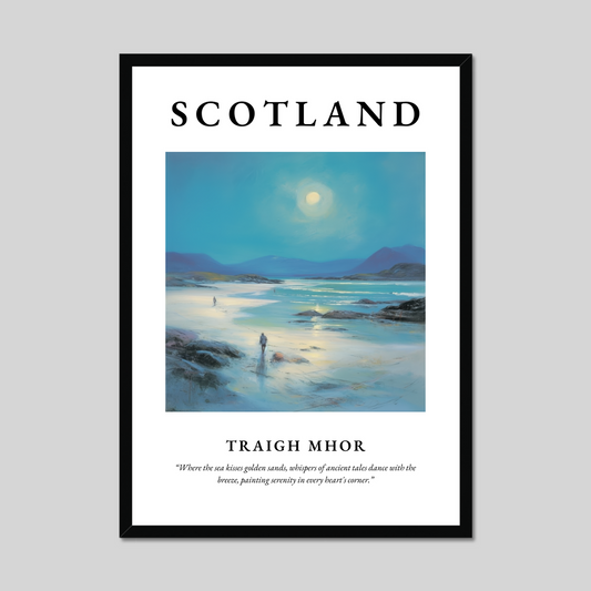 Poster of Traigh Mhor, Scotland.