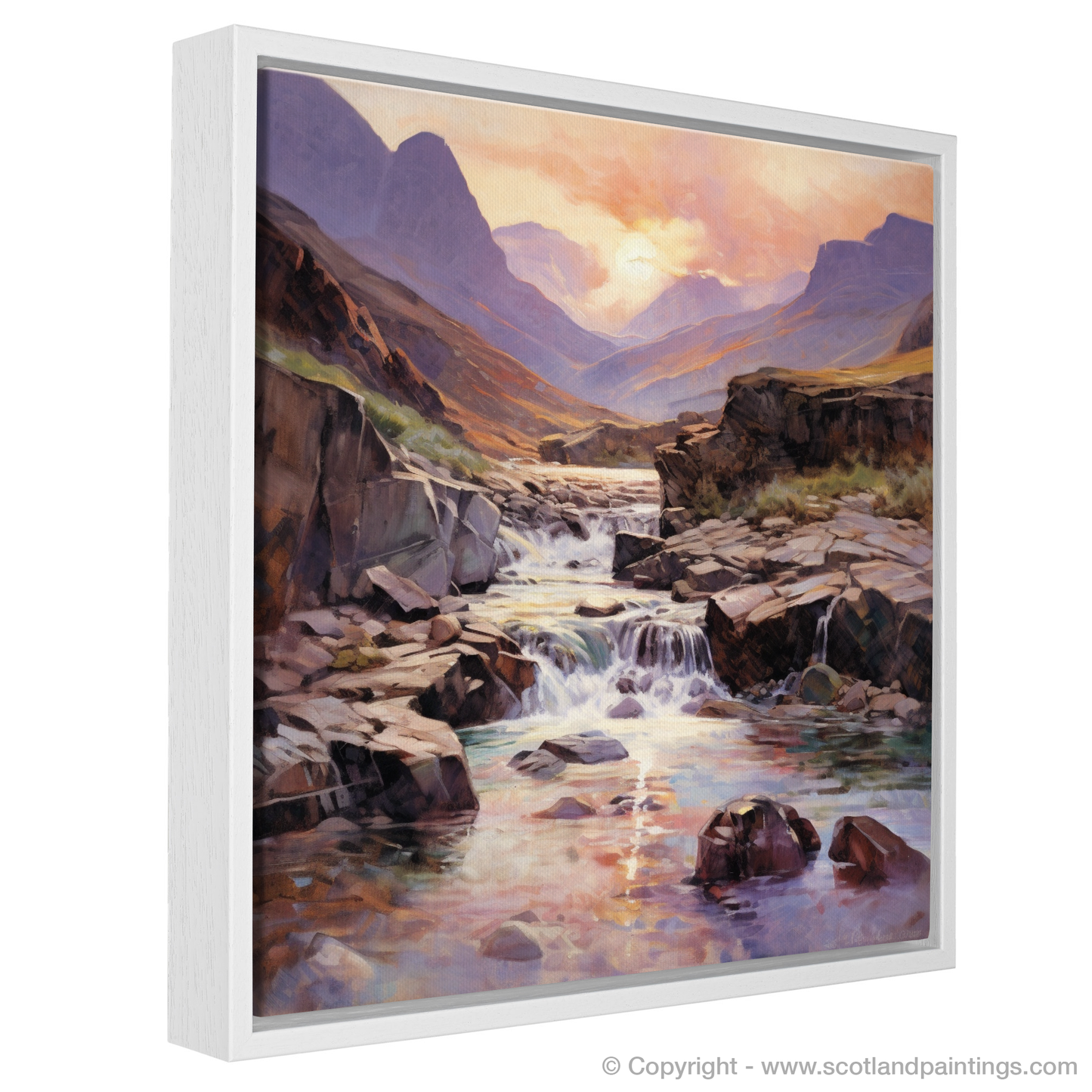 Twilight Serenade at the Isle of Skye's Fairy Pools