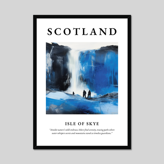 Poster of Isle of Skye, Scotland.