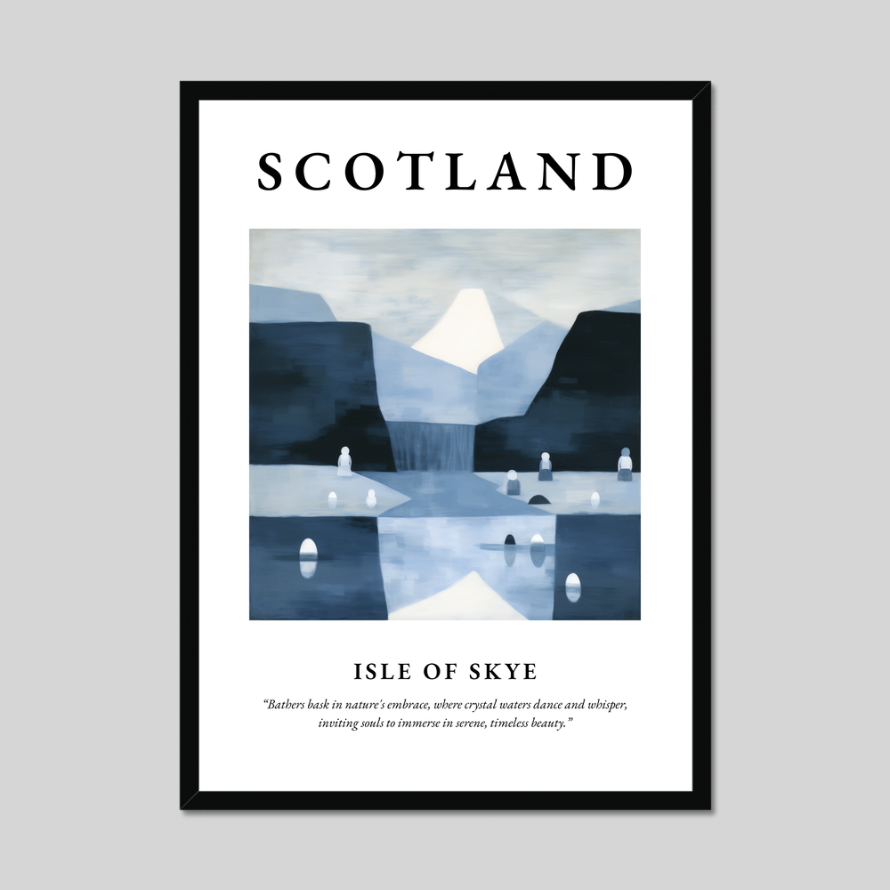 Poster of Isle of Skye, Scotland.