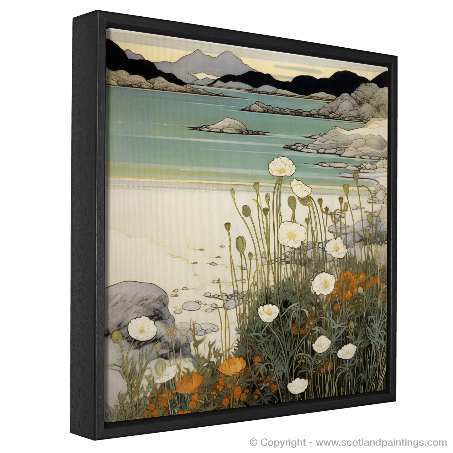 Art Nouveau Escape to Silver Sands of Morar