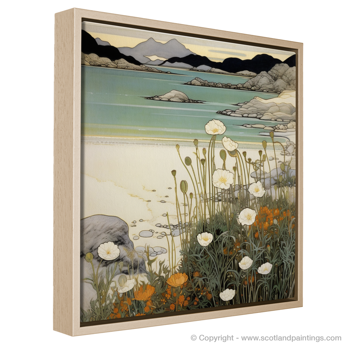 Art Nouveau Escape to Silver Sands of Morar