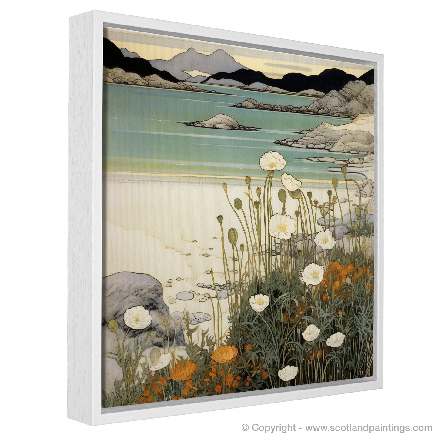 Art Nouveau Escape to Silver Sands of Morar