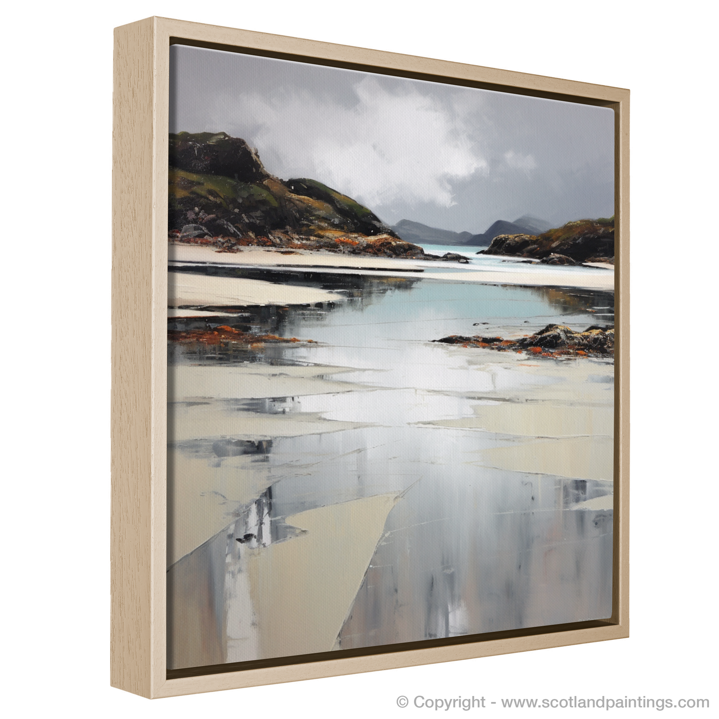 Stormy Serenity: The Silver Sands of Morar