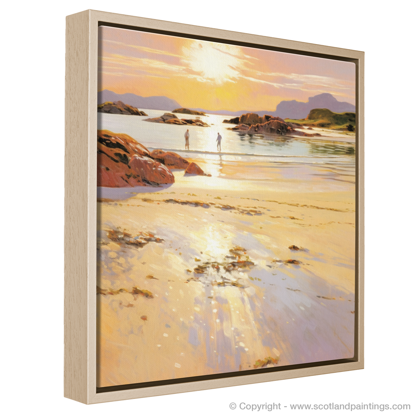 Golden Hour Glow at Silver Sands of Morar