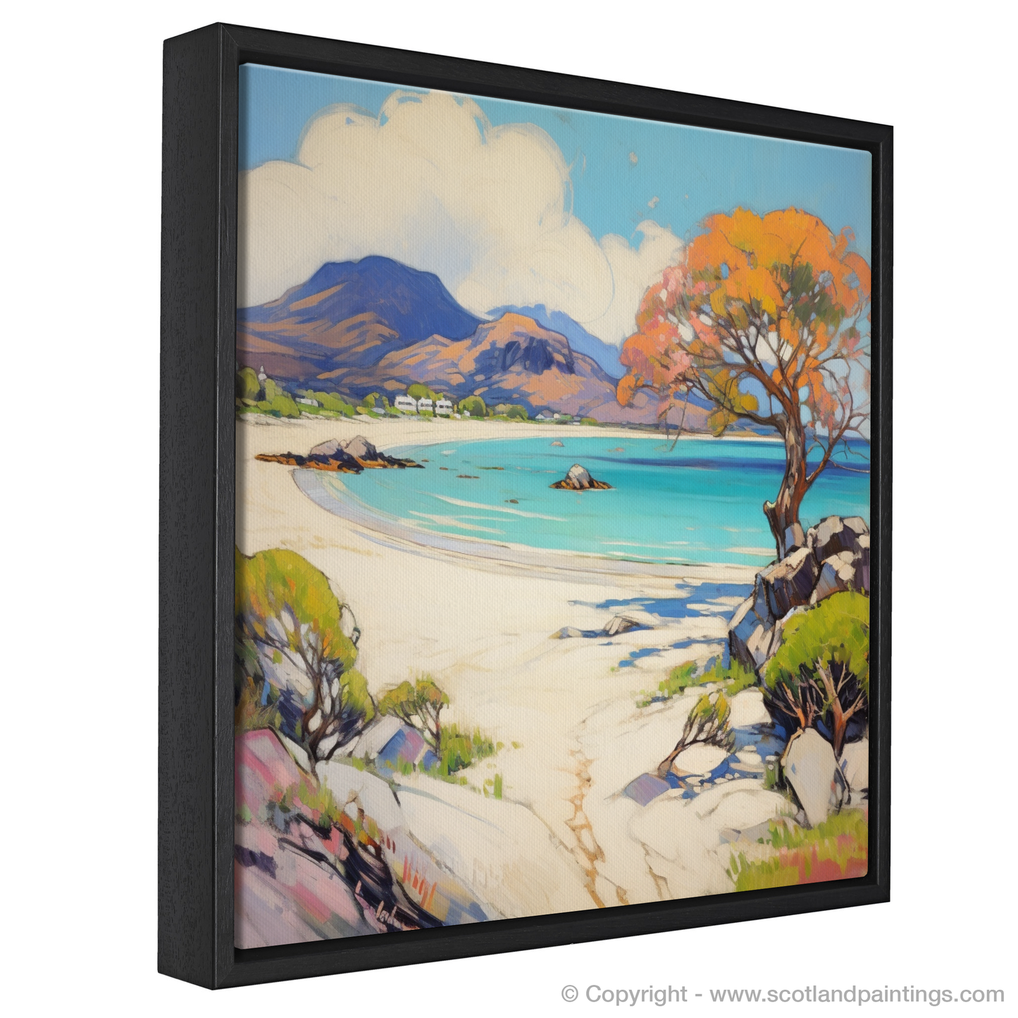 Vibrant Shores of Morar: A Fauvist Interpretation