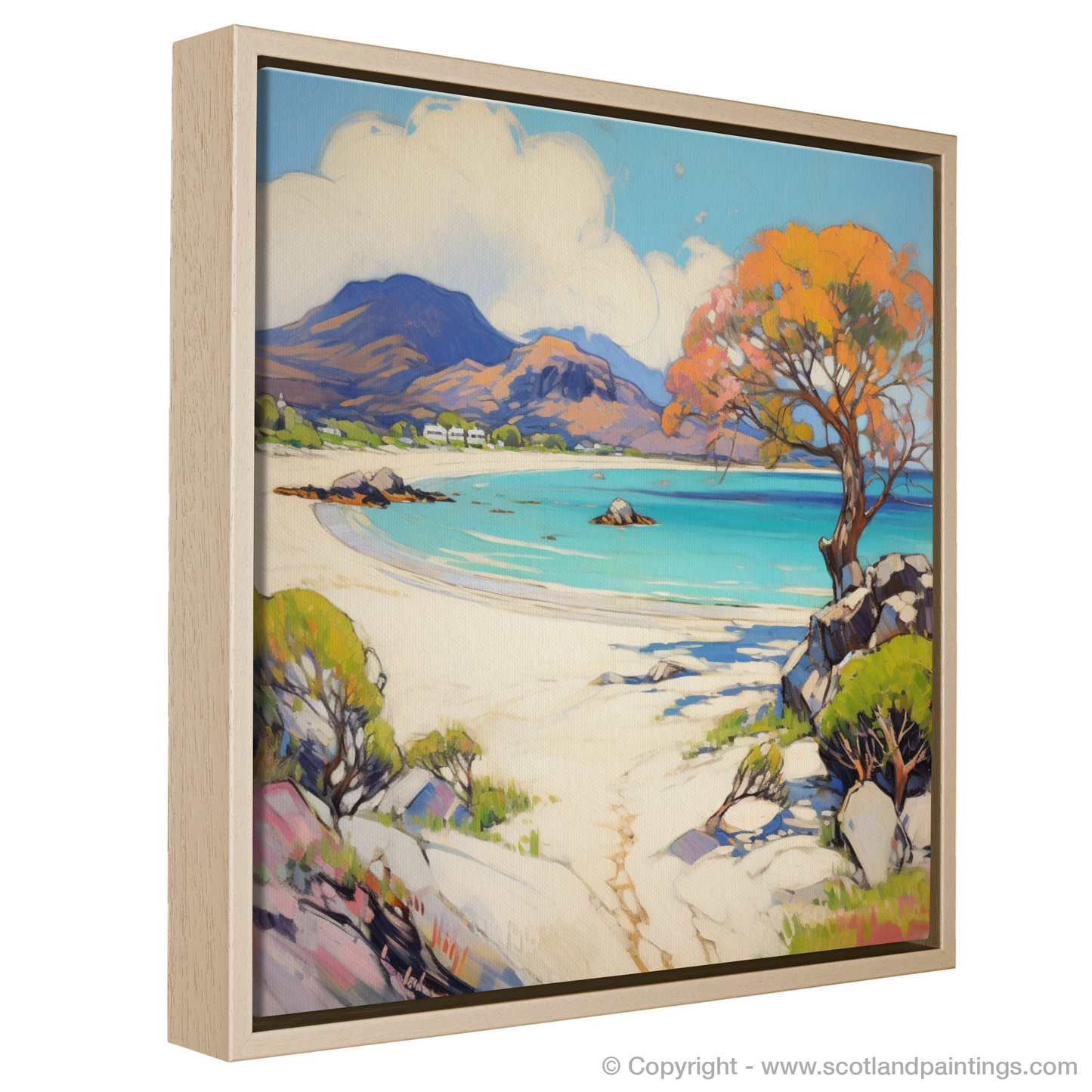 Vibrant Shores of Morar: A Fauvist Interpretation