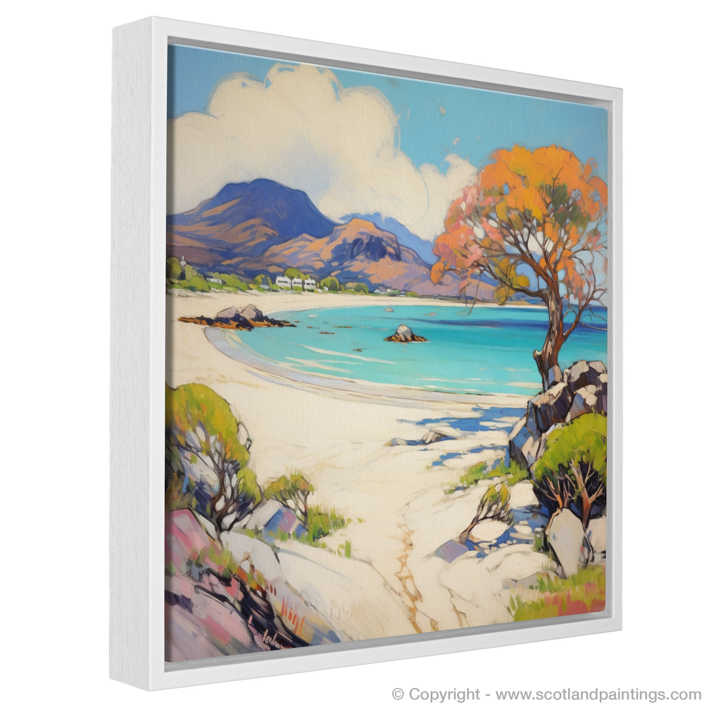 Vibrant Shores of Morar: A Fauvist Interpretation