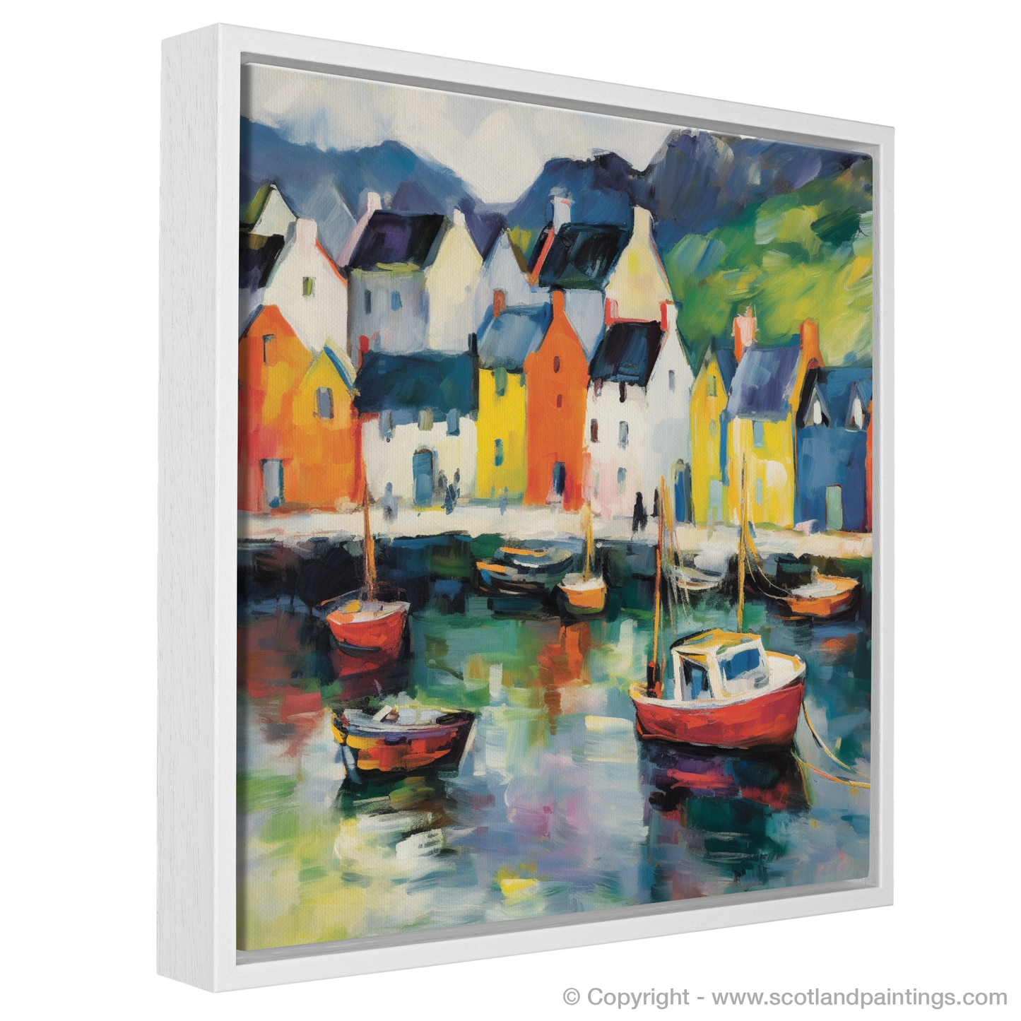 Fauvist Fervour at Portree Harbour