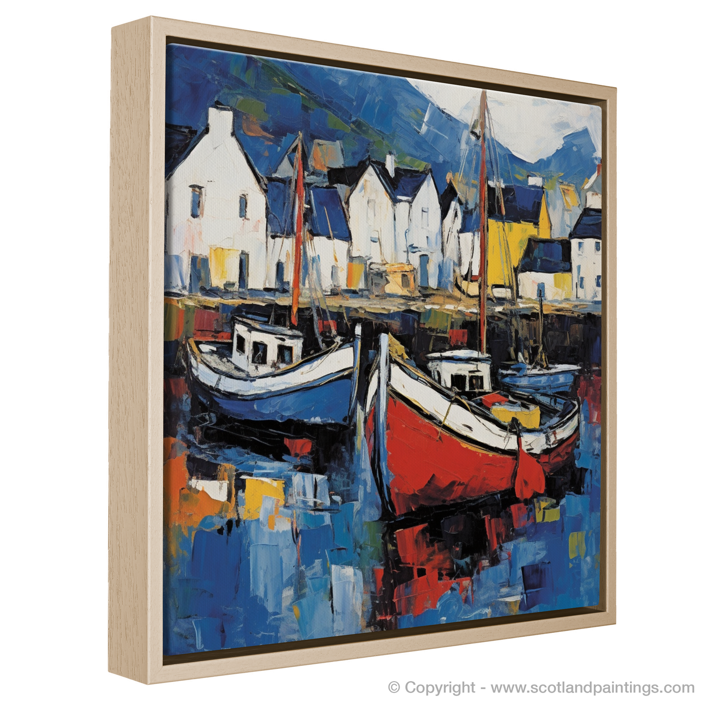 Abstract Portree: An Energetic Ode to the Isle of Skye