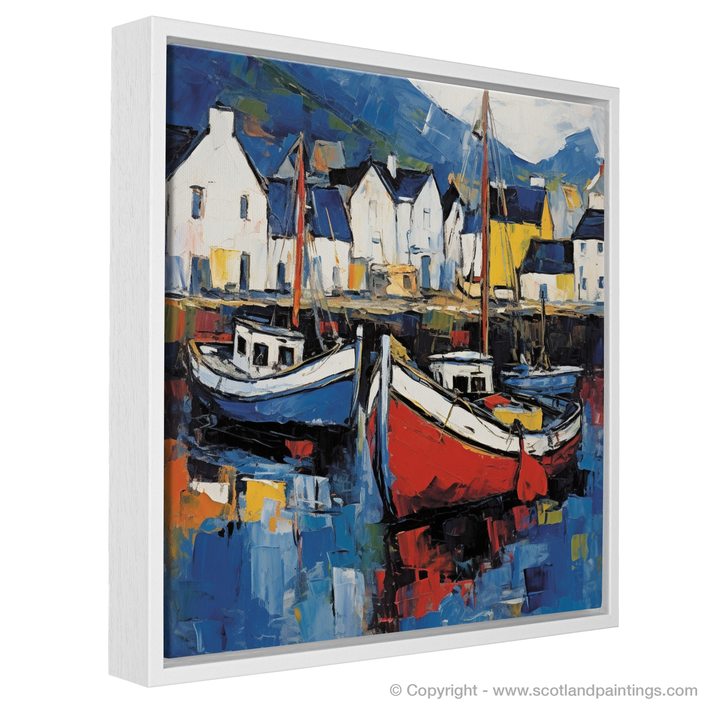 Abstract Portree: An Energetic Ode to the Isle of Skye