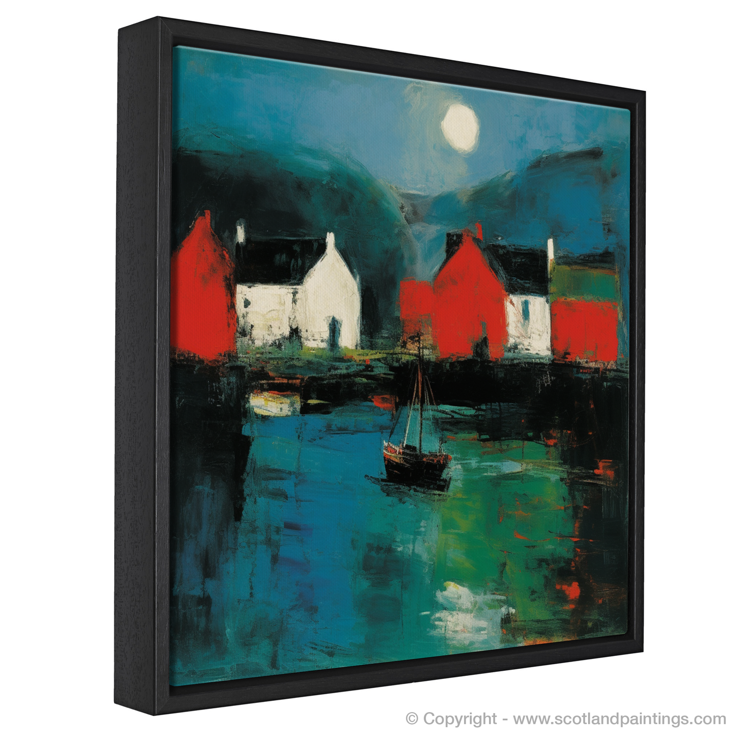 Portree Harbour Abstract Overture