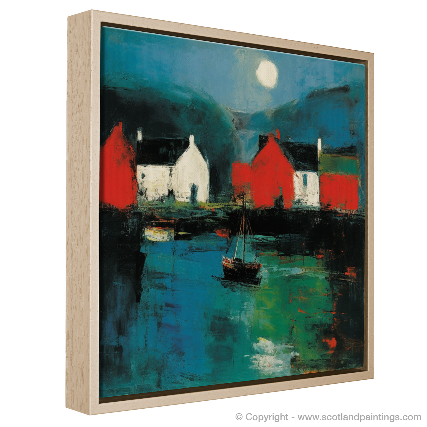 Portree Harbour Abstract Overture