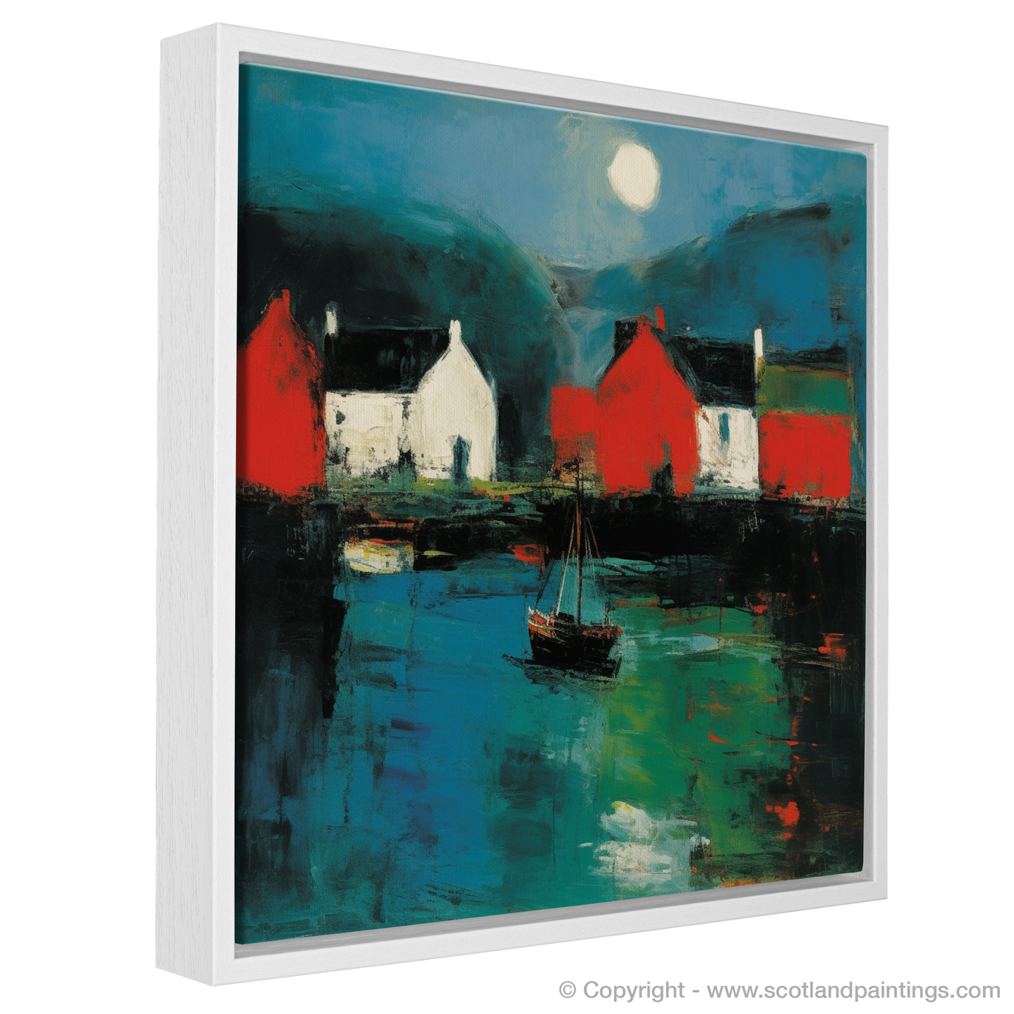 Portree Harbour Abstract Overture