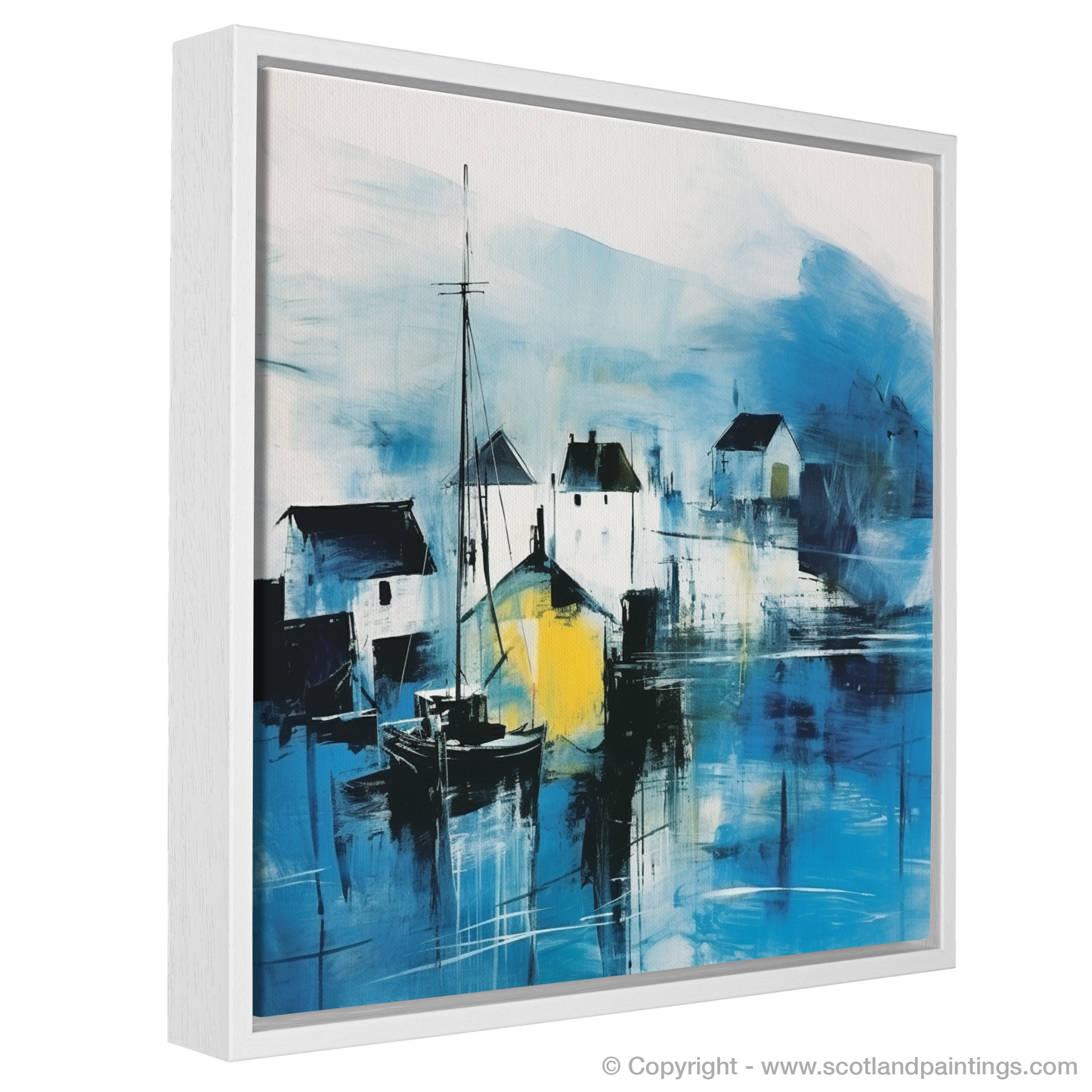 Portree Harbour Abstract Embrace